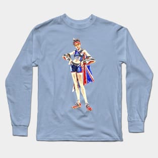 Overwatch Tracer Track and Field Long Sleeve T-Shirt